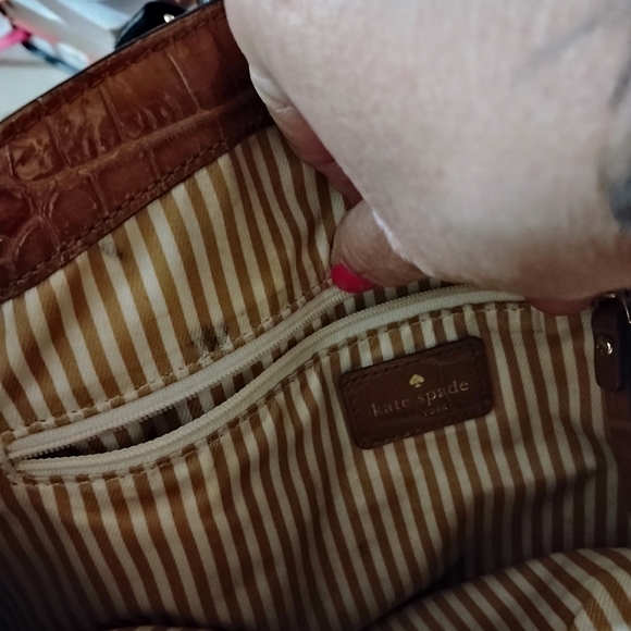 kate spade Handbags - Kate Spade Brown Leather Handbag